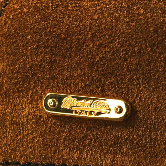 Vintage Leather Wrapped Glass Decanter with Stopper, Made in Italy - Picture 7 of 8